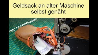 ðŸ§µ Geldsack aus Leder nÃ¤hen [upl. by Grubb]