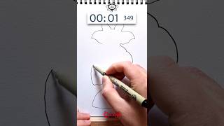 UNDERTALE Lets draw quotFloweyquot in 10 seconds [upl. by Ahsinac]