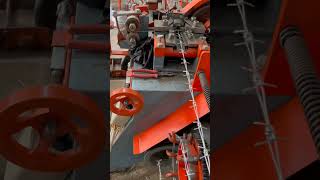 Automatic Barbed Wire skill Making Machine wire trending multipurpose [upl. by Ruffin459]