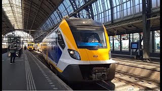 NS SNG CAF Civity sortint cap a Zwolle des dAmsterdam Centraal 11 de setembre de 2023 [upl. by Rolf]