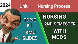 Unit 1 Nursing process  fundamental of nursing  bsn 2nd semester  mcqs [upl. by Harty]