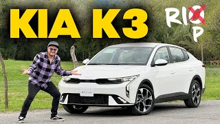 KIA K3 manejamos el sedán que reemplaza a Rio en México [upl. by Reggy]