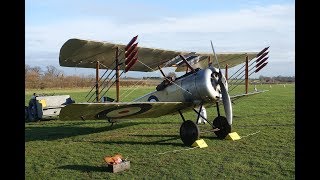 Sopwith Pup Startup [upl. by Bahner]