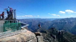 Zip line  longest Zip Line in the World Copper Canyon ZipRider [upl. by Oirromed]