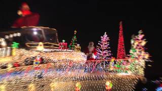 Newport Beach Christmas Boat Parade Of Lights [upl. by Anihsit]