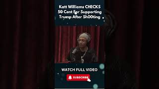 Katt Williams Blasts 50 Cent for Supporting Trump After Assassination Attempt Part 3 [upl. by Erialc]