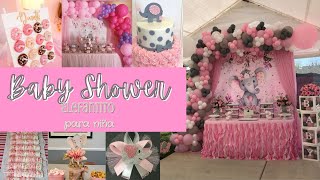 Baby shower para niña IDEAS Tematica Elefante 🐘💗🌿🌸 [upl. by Curt]