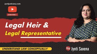 Legal heir certificate legal representative in CPC  legal heir vs successive certificateJudiciary [upl. by Annuhsal]