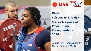 Women Jr 84  84 kg classic  World SubJunior amp Junior Powerlifting Championships 2024 [upl. by Humph314]