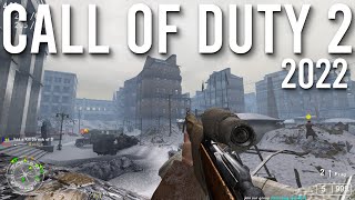 Call of Duty 2 Multiplayer In 2022  4K [upl. by Olecram603]