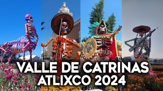 ¿Vale la pena el Valle de Catrinas 2024  Atlixco Puebla [upl. by Stickney]