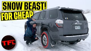 Crazy Result Here’s How I Turned My Toyota 4Runner Into a Snow BEAST For Cheap [upl. by Reckford914]