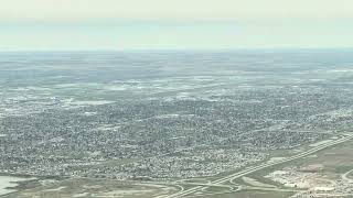 Dreamliner landing in Calgary [upl. by Gothurd149]