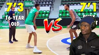 VICTOR WENBEMYAMA DÈTRUIT RUDY GOBERT EN 1VS1 VICTOR WENBEMYAMA EST LE FUTUR GOAT [upl. by Ahsatel]