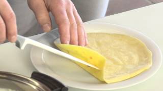 CRESPELLE PROSCIUTTO E FUNGHI  Video Ricetta  Grigio Chef [upl. by Ely325]