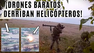 Y el impacto es increíble helicópteros rusos caen como moscas en Ucrania [upl. by Larina]