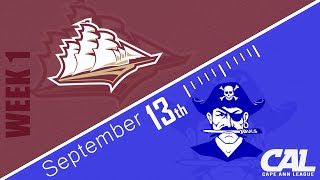 Newburyport Vs Bedford Football September 13th 2024 [upl. by Akilaz]