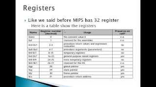 1  Intro to MIPS assembly [upl. by Selrahc424]