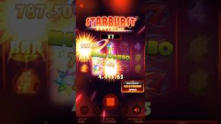 Starburst XXXtreme slot big win [upl. by Yedorb]