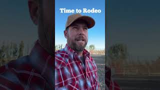 It’s Rodeo Time 🤠 barrelracing rodeo [upl. by Kester157]