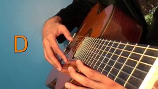 Classical Guitar Tuner Standard Tuning EADGBe  440 hz [upl. by Nadya]