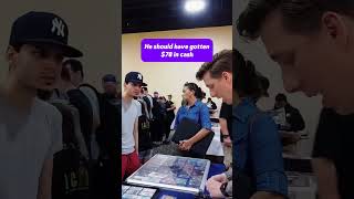 He got scammed Pokemon Card Show Vendor POV pokemon [upl. by Una]