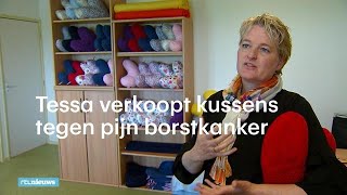 Borstkankerpatiënt ontwerpt kussen dat pijn verlicht  RTL NIEUWS [upl. by Benedix]