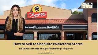 ShopRite Vendor  How to Sell to ShopRite  ShopRite Supplier [upl. by Kinnon591]