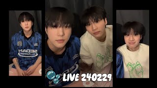 ONE PACT  JONG WOO FT YEDAM 🫧 LIVE 240229 [upl. by Ailasor]