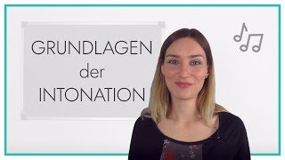 Grundlagen der Intonation im Deutschen [upl. by Auric]