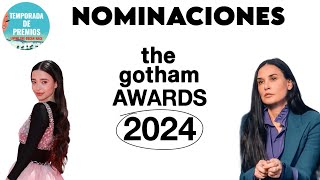 Nominaciones Gotham Awards 2024 [upl. by Hunger852]