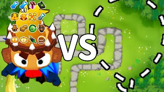 God Boosted Tewtiy Tower VS Test Bloon [upl. by Milburr]