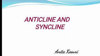 Anticline and Syncline  ICSE 6th Geography [upl. by Selwin331]