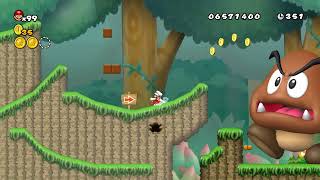 HD newer super mario bros wii  100 completion world B [upl. by Yursa]