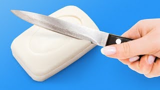 16 ASTUCES ET BRICOLAGES AVEC DU SAVON QUE TU DOIS ABSOLUMENT CONNAÎTRE [upl. by Amor493]