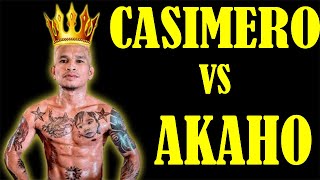 CASIMERO VS AKAHO [upl. by Anaujd]