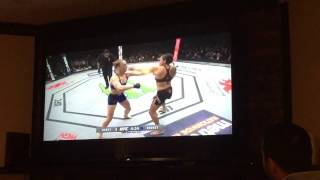 Ronda Rousey VS Amanda Nunes  Reactions  UFC  KO  OMG  Reacciones  Chileno en USA [upl. by Doner]