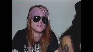 Guns N Roses Interview CBGBs 1987 [upl. by Ribal175]