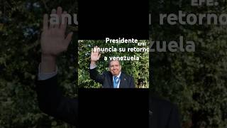 Ya es Venezuela  Presidente Edmundo González Urrutia anuncia su regreso a venezuela5 Oct  2024 [upl. by Stetson674]