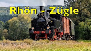 Rhönzügle in Unterfranken zwischen Mellrichstadt und Fladungen einfach schöne Eisenbahnaufnahmen [upl. by Nivrae]