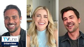 Manifest Stars Talk Jared Michaela Zeke Love Triangle  Season 4 Interview [upl. by Oralie]