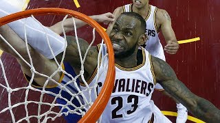 LeBrons RecordSetting Historic 9th Finals TripleDouble [upl. by Eiboj]