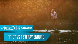 Fanatic 110quot vs 130quot Ray Air Enduro Comparison  2023  Review [upl. by Nageet538]