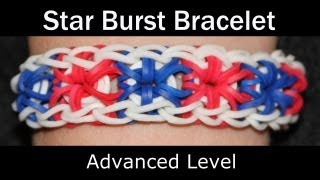 Rainbow Loom® Starburst Bracelet [upl. by Itnaihc355]