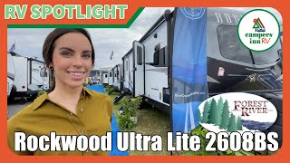 Forest RiverRockwood Ultra Lite2608BS  by Campers Inn RV – The RVer’s Trusted Resource [upl. by Hollinger539]