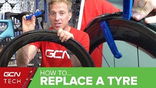 How To Change A Tyre On Your Road Bike [upl. by Leda]