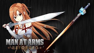 Asunas Rapier Sword Art Online  MAN AT ARMS REFORGED [upl. by Monika979]