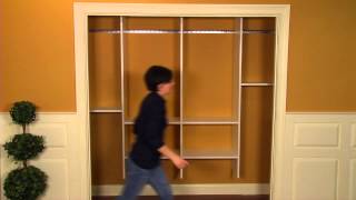 How to Install a Closet Organizer [upl. by Reagen]