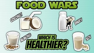 Coconut Milk vs Almond Milk vs Soy Milk vs Dairy Milk BEST MILK  LiveLeanTV [upl. by Anelegna]