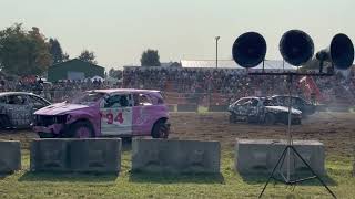 2024 Oro Worlds Fair Demolition Derby  Bone Stock FWD Heat 2 [upl. by Taveda]